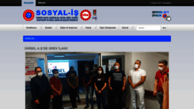 What Sosyal-is.org.tr website looked like in 2020 (3 years ago)