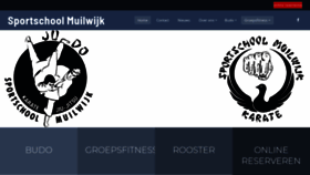 What Sportschoolmuilwijk.nl website looked like in 2020 (3 years ago)