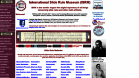 What Sliderulemuseum.com website looked like in 2020 (3 years ago)