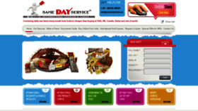 What Samedayservice.in website looked like in 2020 (3 years ago)
