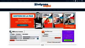 What Studyrama-emploi.com website looked like in 2020 (3 years ago)