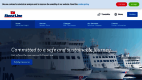 What Stenalinefreight.com website looked like in 2020 (3 years ago)