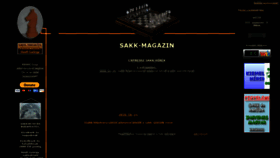 What Sakk-magazin.hu website looked like in 2020 (4 years ago)