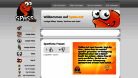 What Spass.net website looked like in 2020 (3 years ago)