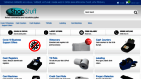 What Shopstuff.co.uk website looked like in 2020 (3 years ago)
