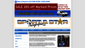 What Sportandstarautographs.com website looked like in 2020 (3 years ago)