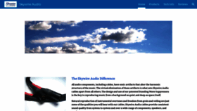 What Skywireaudio.com website looked like in 2020 (3 years ago)