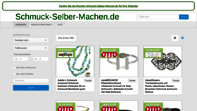 What Schmuck-selber-machen.de website looked like in 2020 (3 years ago)