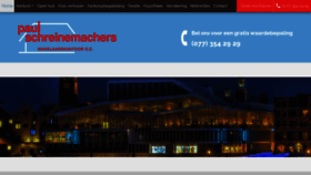 What Schreinemachers.nl website looked like in 2020 (3 years ago)