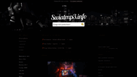 What Swiatmp3.info website looked like in 2020 (3 years ago)