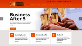 What Sydneyhillsbusiness.com.au website looked like in 2020 (3 years ago)