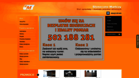 What Slonecznemarkizy.pl website looked like in 2020 (3 years ago)