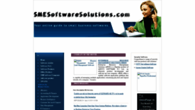 What Smesoftwaresolutions.com website looked like in 2020 (3 years ago)