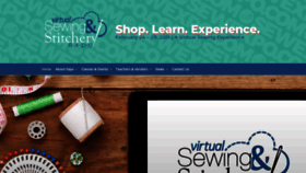 What Sewexpo.com website looked like in 2020 (3 years ago)