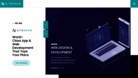 What Sitenano.net website looked like in 2020 (5 years ago)