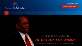 What Sciencemaster.com website looked like in 2020 (3 years ago)