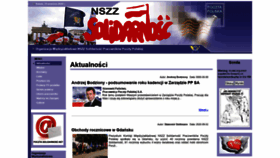 What Solidarnosc-poczta.pl website looked like in 2020 (3 years ago)