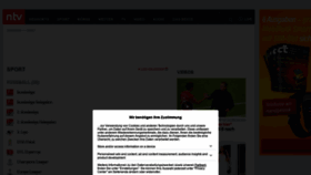 What Sportdaten.n-tv.de website looked like in 2020 (3 years ago)