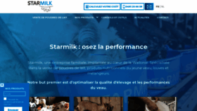 What Starmilk.be website looked like in 2020 (5 years ago)