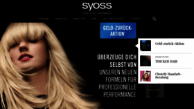 What Syoss.at website looked like in 2020 (3 years ago)