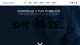 What Samueleschiavo.it website looked like in 2020 (3 years ago)