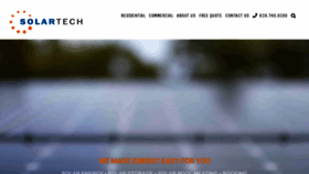 What Solartechonline.com website looked like in 2020 (3 years ago)