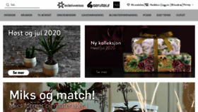 What Serviteur.no website looked like in 2020 (4 years ago)