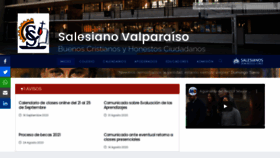 What Salesianovalparaiso.cl website looked like in 2020 (3 years ago)