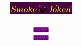 What Smoketoken.com website looked like in 2020 (3 years ago)
