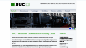 What Suc-gmbh.de website looked like in 2020 (3 years ago)