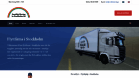 What Swedishmoving.se website looked like in 2020 (3 years ago)