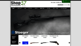 What Shop57.org website looked like in 2020 (3 years ago)