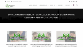 What Sprachinstitut-berlin.de website looked like in 2020 (3 years ago)