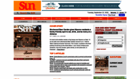 What Santamariasun.com website looked like in 2020 (3 years ago)