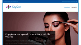 What Skyspa.pl website looked like in 2020 (3 years ago)