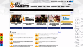 What Siirt.edu.tr website looked like in 2020 (5 years ago)