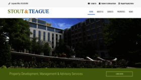 What Stoutandteague.com website looked like in 2020 (3 years ago)