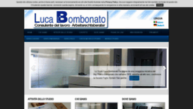 What Studiobombonato.com website looked like in 2020 (3 years ago)