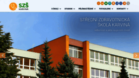 What Sszdra-karvina.cz website looked like in 2020 (3 years ago)