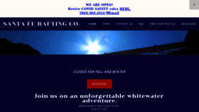 What Santaferafting.com website looked like in 2020 (5 years ago)