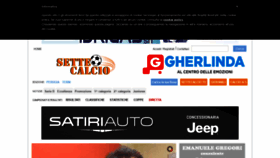 What Settecalcio.it website looked like in 2020 (3 years ago)