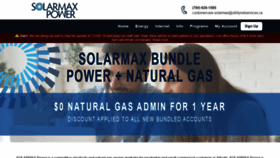 What Solarmaxpower.ca website looked like in 2020 (3 years ago)