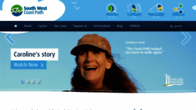 What Southwestcoastpath.org.uk website looked like in 2020 (3 years ago)