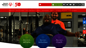 What Specialolympicspa.org website looked like in 2020 (5 years ago)