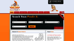 What Searchpanditji.com website looked like in 2020 (3 years ago)