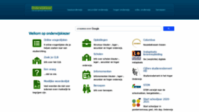 What Studiekiezer.be website looked like in 2020 (3 years ago)