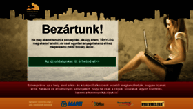 What Szovegvaros.hu website looked like in 2020 (3 years ago)