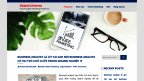 What Staretcinema.com website looked like in 2020 (3 years ago)