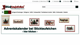 What Stickteufelchen.de website looked like in 2020 (3 years ago)