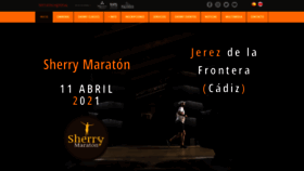 What Sherrymaraton.com website looked like in 2020 (3 years ago)